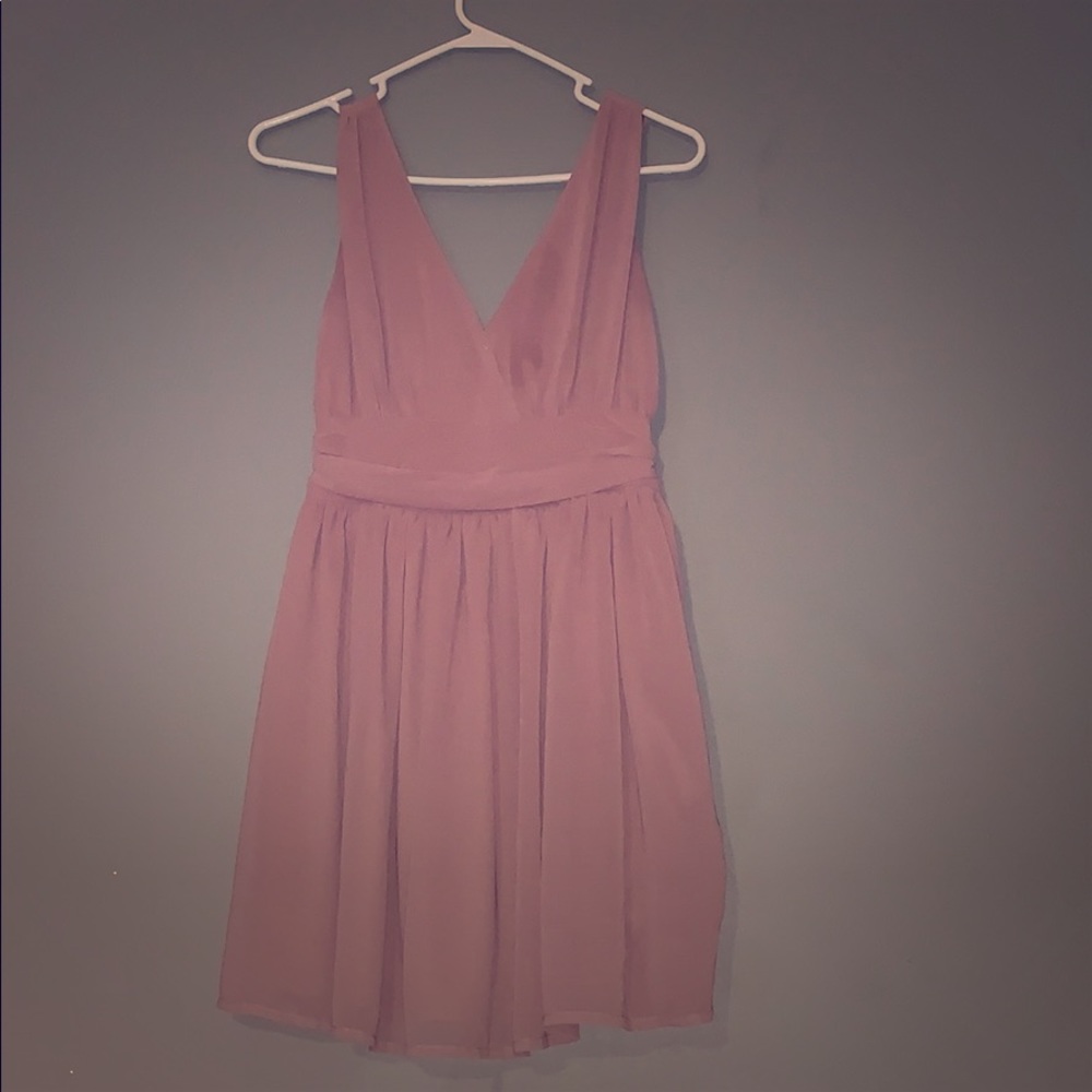 Charlotte Russe mauve dress